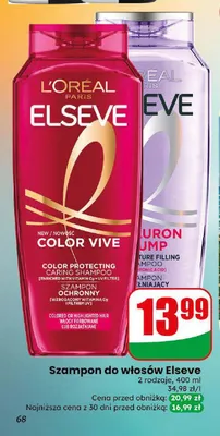 Szampon do włosów L'Oréal Elseve Hyaluron Plump promocja w Dino