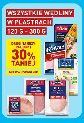Szynka wędzona drobiowa Duda promocja w Aldi