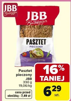 Pasztet pieczony Indykpol promocja w Carrefour Market