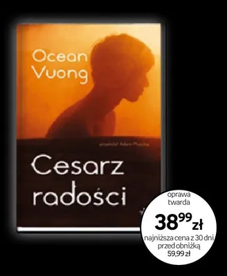 Książka Cesarz radości oprawa twarda promocja w Empik