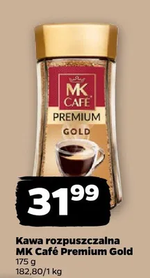 Kawa rozpuszczalna MK Café Premium Gold promocja w Netto