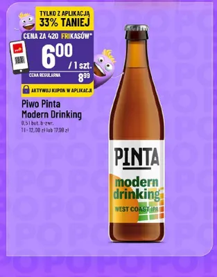 Piwo Pinta Modern Drinking promocja w POLOmarket