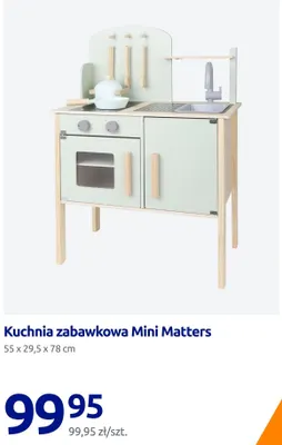 Kuchnia zabawkowa Mini Matters promocja w Action