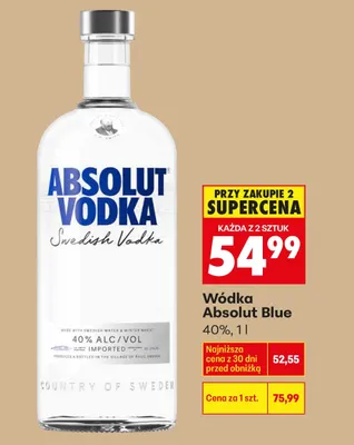 Wódka promocja w Biedronka