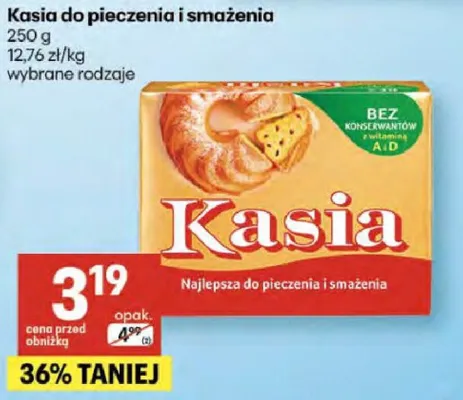 Kasia do pieczenia i smażenia promocja w Delikatesy Centrum