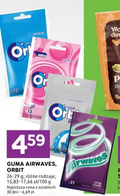 Guma do żucia Orbit Bubblemint promocja w Stokrotka