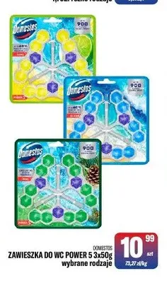 Zawieszka do WC Domestos Power 5 promocja w Tomi Markt