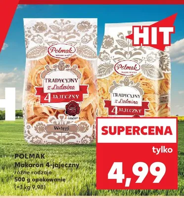 Makaron 4-jajeczny Polmak Wstęgi promocja w Kaufland