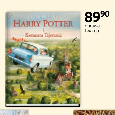 Książka Harry Potter i Komnata Tajemnic J.K. Rowling promocja w Empik