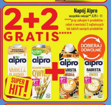 Napój Alpro Owies promocja w POLOmarket