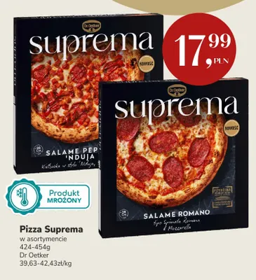 Pizza Suprema Salame Romano Dr. Oetker promocja w Market Point