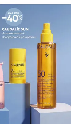 Dermokosmetyki do opalania i po opalaniu CAUDALÍE SUN promocja w Super-Pharm