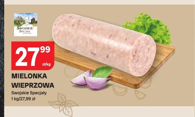Mielonka wieprzowa Swojskie Specjały promocja w Chorten