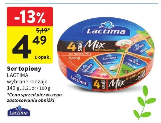 Ser topiony promocja w Intermarche