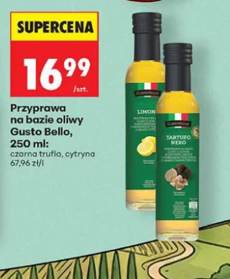 Przyprawa na bazie oliwy cytryna Gusto Bello promocja w Biedronka