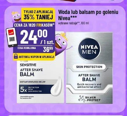 Balsam po goleniu Nivea Men Skin Protection promocja w POLOmarket