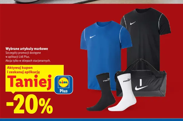 Artykuły markowe promocja w Lidl