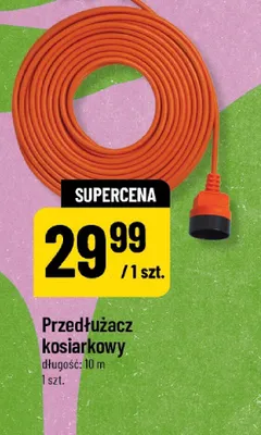 Przedłużacz kosiarkowy promocja w POLOmarket