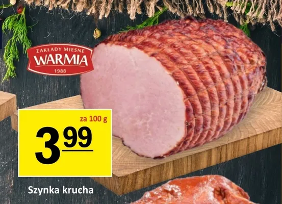Szynka krucha Warmia promocja w Gram Market