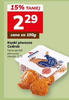 Kąski piwosza Cedrob promocja w Hitpol