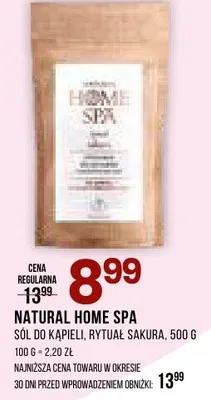 Sól do kąpieli rytuał sakura promocja w Drogerie Natura