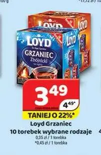 Herbata Loyd Grzaniec Zbójnicki na ogniu promocja w Delfin