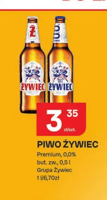 Piwo Żywiec Premium promocja w Chorten