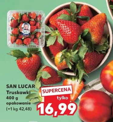Truskawki promocja w Kaufland