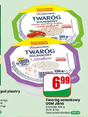 Twaróg solankowy klasyczny OSM Jana promocja w Dino