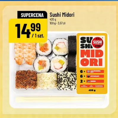 Sushi Midori promocja w POLOmarket
