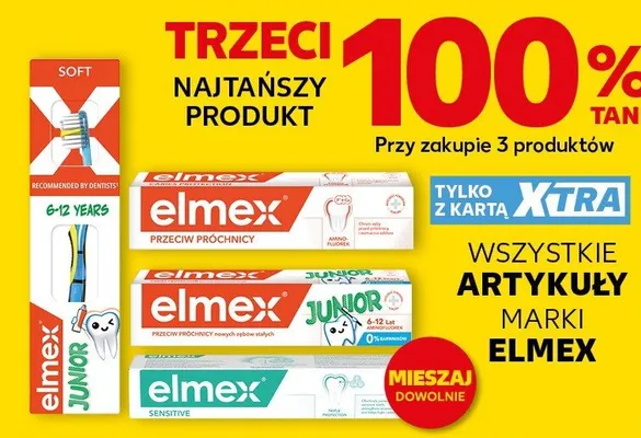 Artykuły marki Elmex promocja w Kaufland
