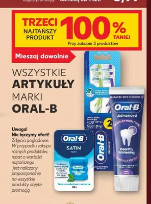 Artykuły marki Oral-B promocja w Kaufland