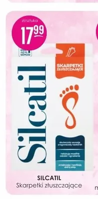 Skarpetki złuszczające Silcatil promocja w Drogerie Jasmin
