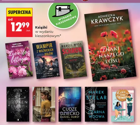 Książki w wydaniu kieszonkowym - cena od: promocja w Biedronka