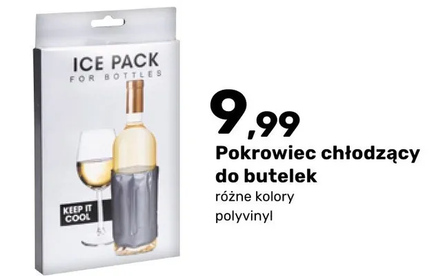 Pokrowiec chłodzący do butelek promocja w Bricomarche