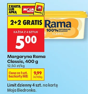 Margaryna Classic promocja w Biedronka