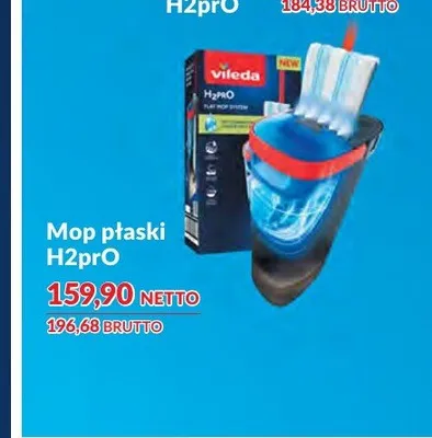 Mop płaski Vileda H2Pro promocja w Makro