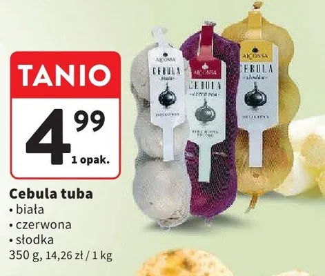 Cebula tuba czerwona promocja w Intermarche