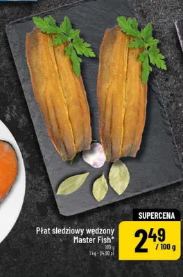 Płat śledziowy wędzony Master Fish promocja w POLOmarket