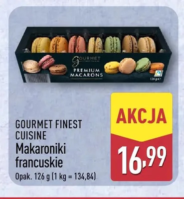 Makaroniki francuskie Gourmet Finest Cuisine promocja w Aldi