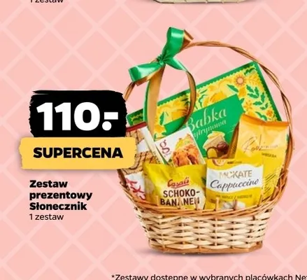 Zestaw prezentowy Słonecznik promocja w Netto