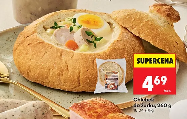 Chlebek do żurku promocja w Biedronka