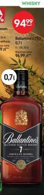 Whisky Ballantine's 7YO promocja w Żabka