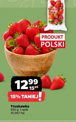 Truskawka polska promocja w Netto
