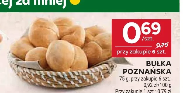 Bułka poznańska promocja w Stokrotka