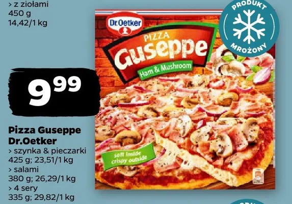 Pizza Guseppe Dr.Oetker salami promocja w Netto