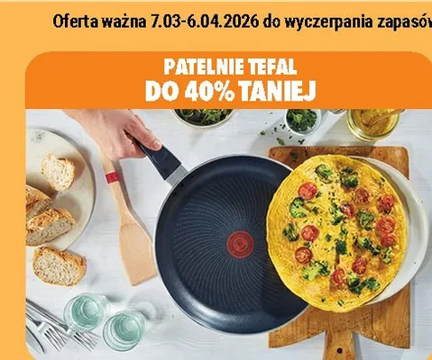 Patelnie do 40% taniej promocja w Biedronka Home