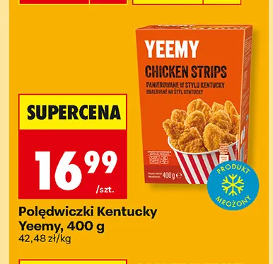 Polędwiczki Kentucky Yeemy promocja w Biedronka