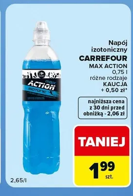 Napój izotoniczny Polaris smart promocja w Carrefour Express