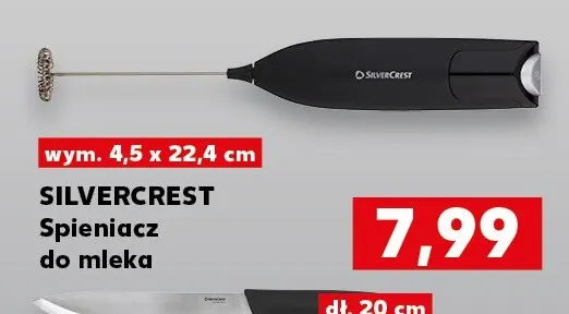 Spieniacz do mleka Silvercrest promocja w Kaufland